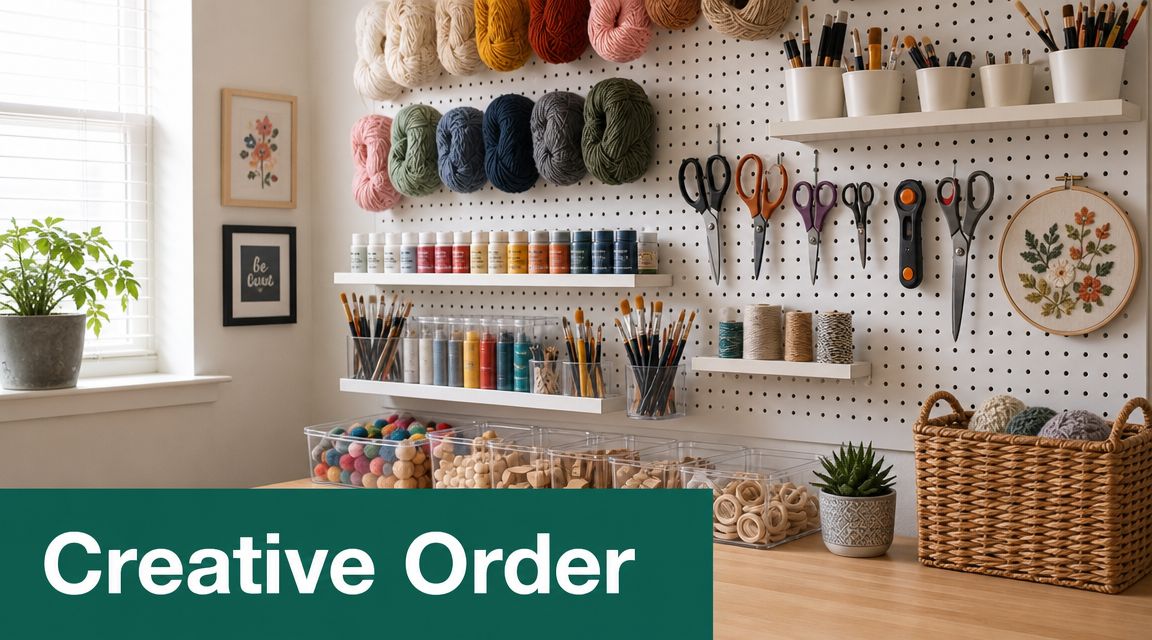 pegboard organization ideas