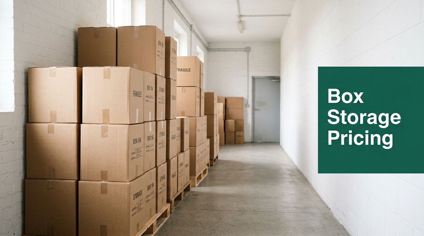 Box Storage Pricing Explained for 2026