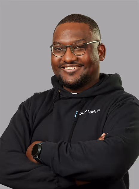 Digital Bricks staff group portrait