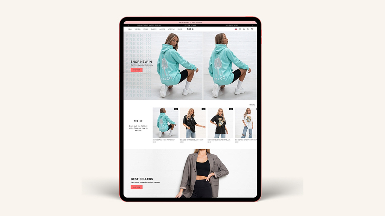 Shopify website, branding & marketing