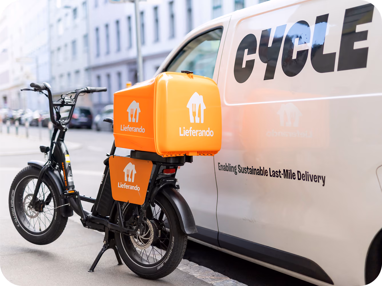 CYCLE - E-bikes voor bezorging