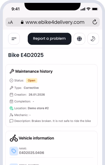 CYCLE - E-Bikes for delivery