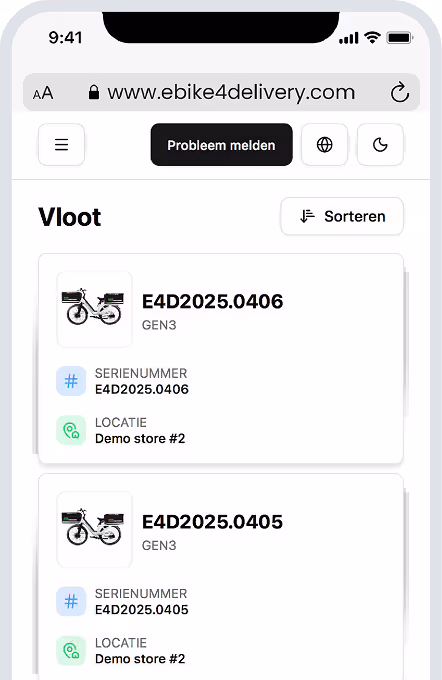 CYCLE - E-bikes voor bezorging