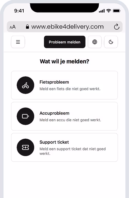 CYCLE - E-bikes voor bezorging