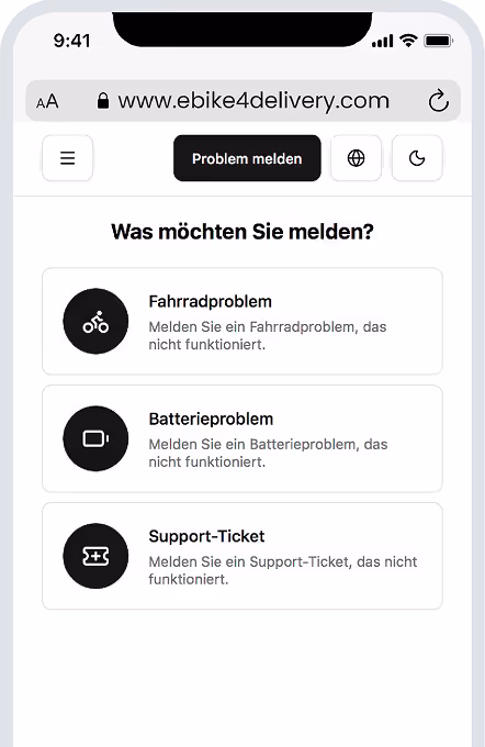 CYCLE - E-Bikes für Lieferdienste
