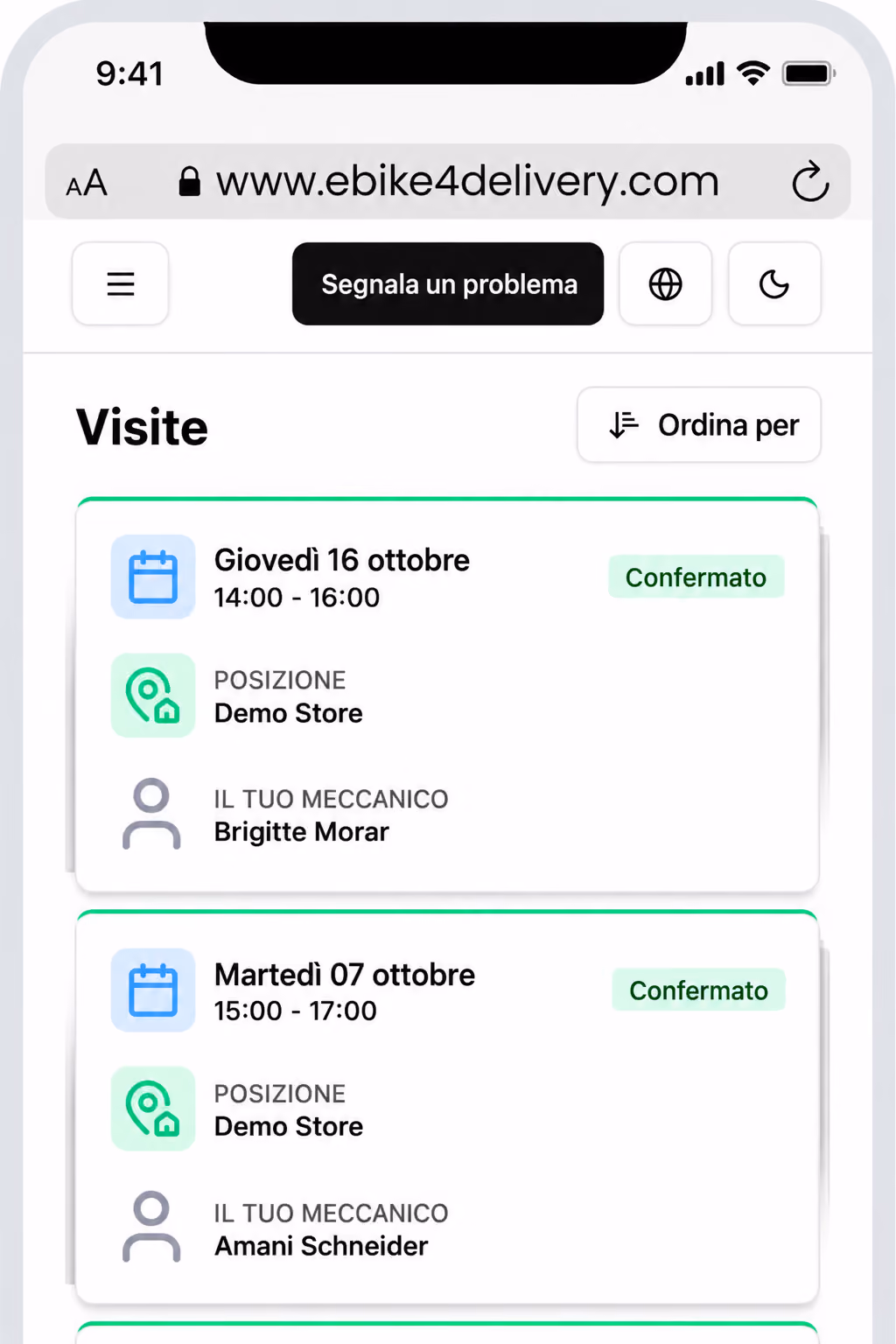 CYCLE - E-Bike per le consegne
