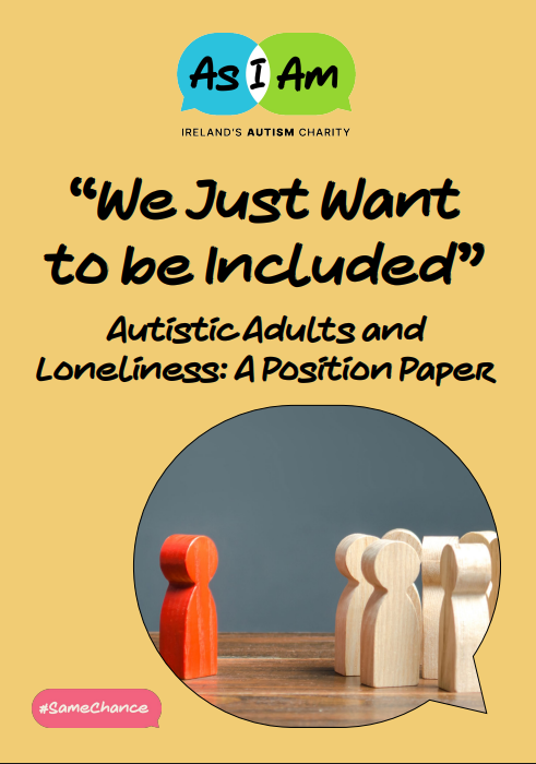 Autistic Adults and Loneliness: A Position Paper