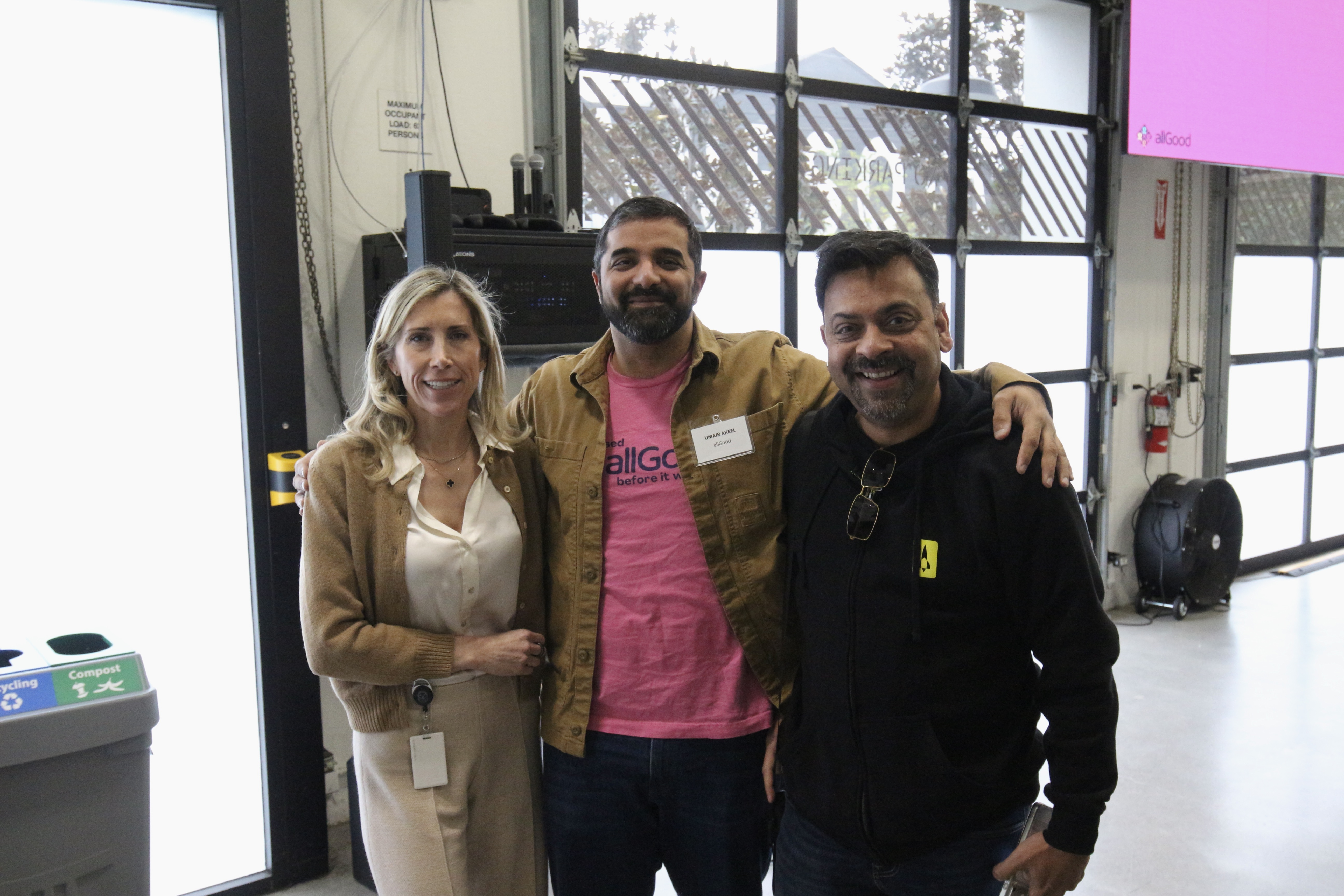 Post-lunch with speakers