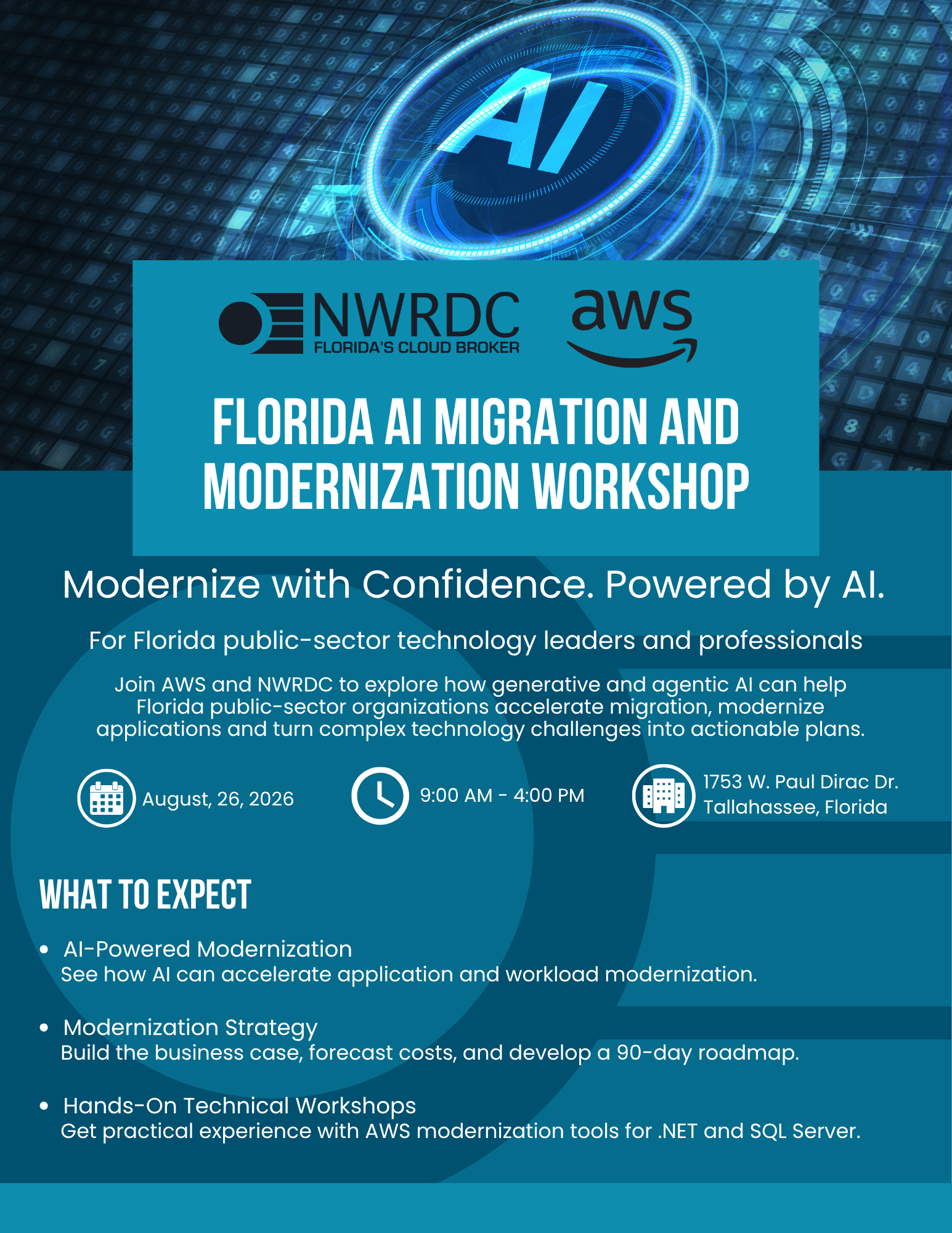 Florida AI Migration & Modernization Workshop