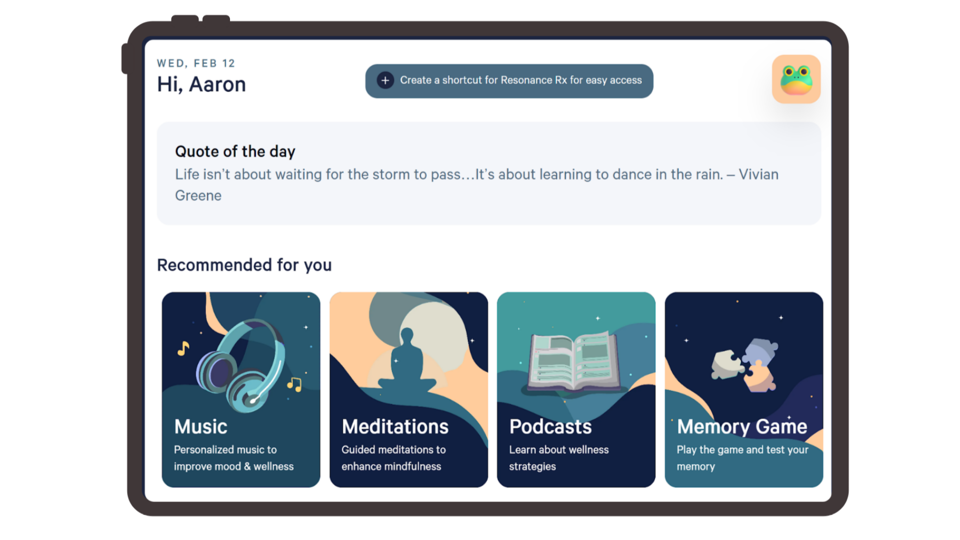 Resonance Rx app