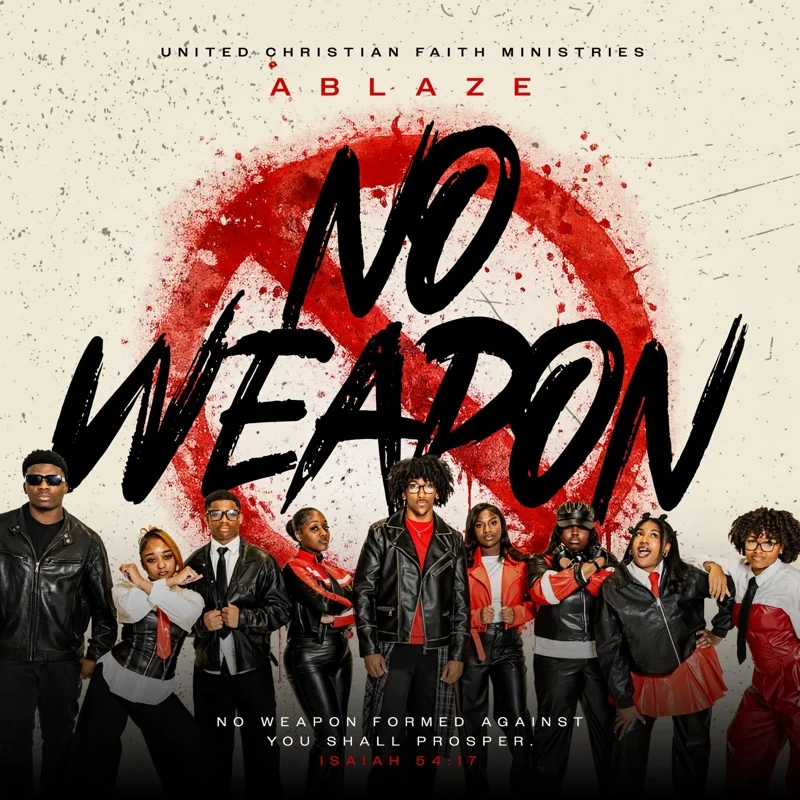 No Weapon single cover, Ablaze