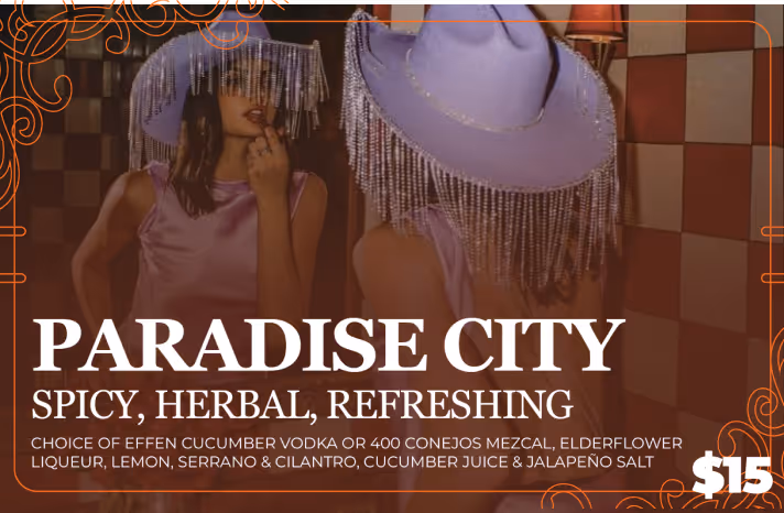 Vintage cocktail with a modern twist at Stylus Mixology San Antonio