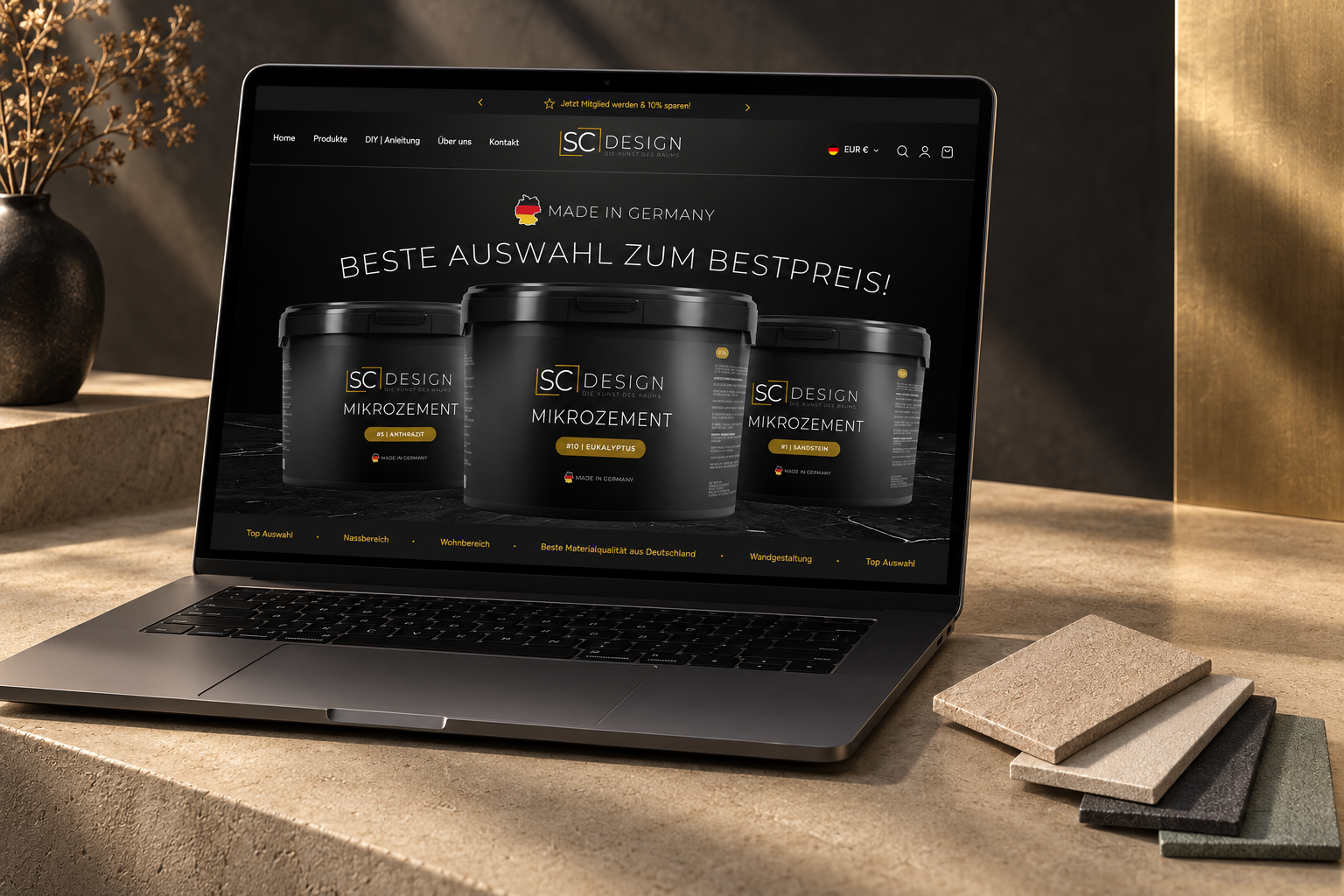 SC Design – Onlineshop für moderne Oberflächen
