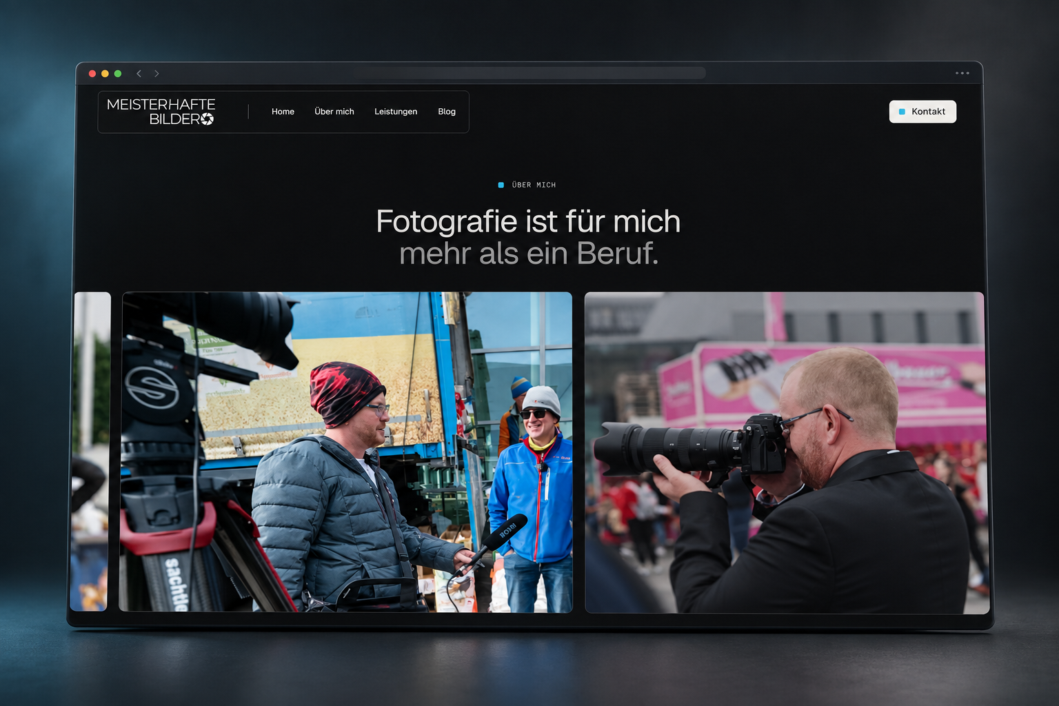 Meisterhafte Bilder – Eine Bühne für starke Aufnahmen