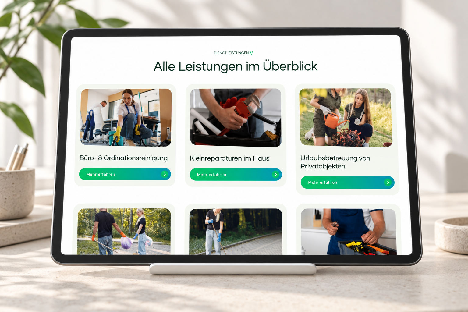 Objektiva – Ein starker Auftritt für gepflegte Immobilien