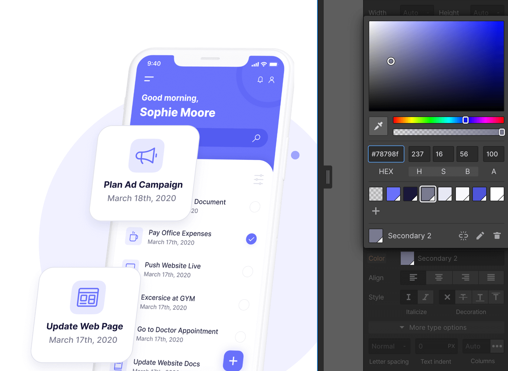 Colors - Apps Webflow Template