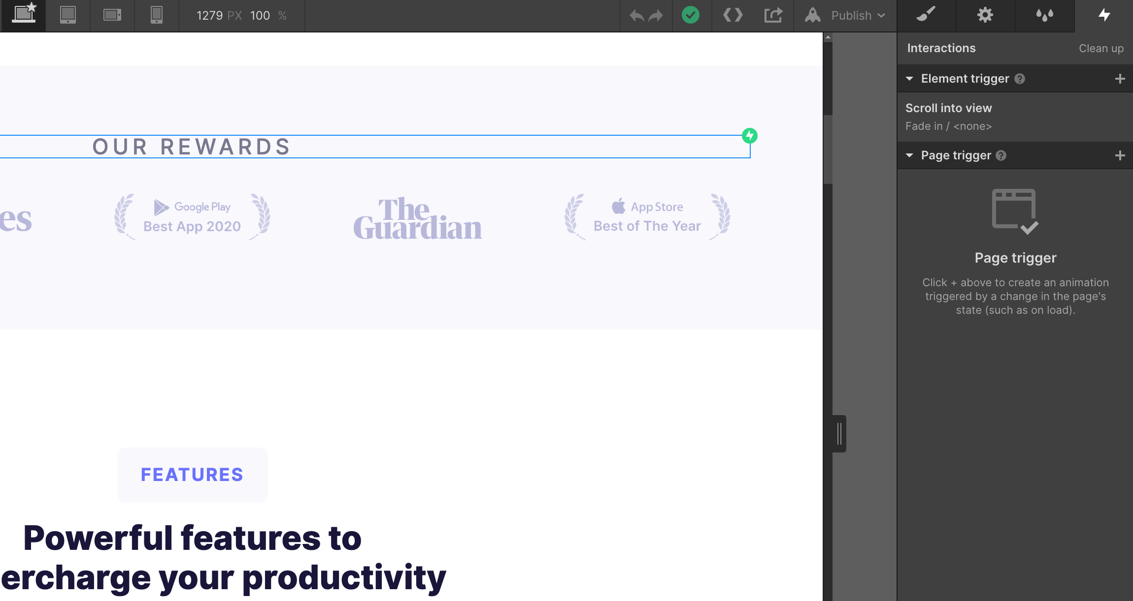 Useful Notes - Apps Webflow Template
