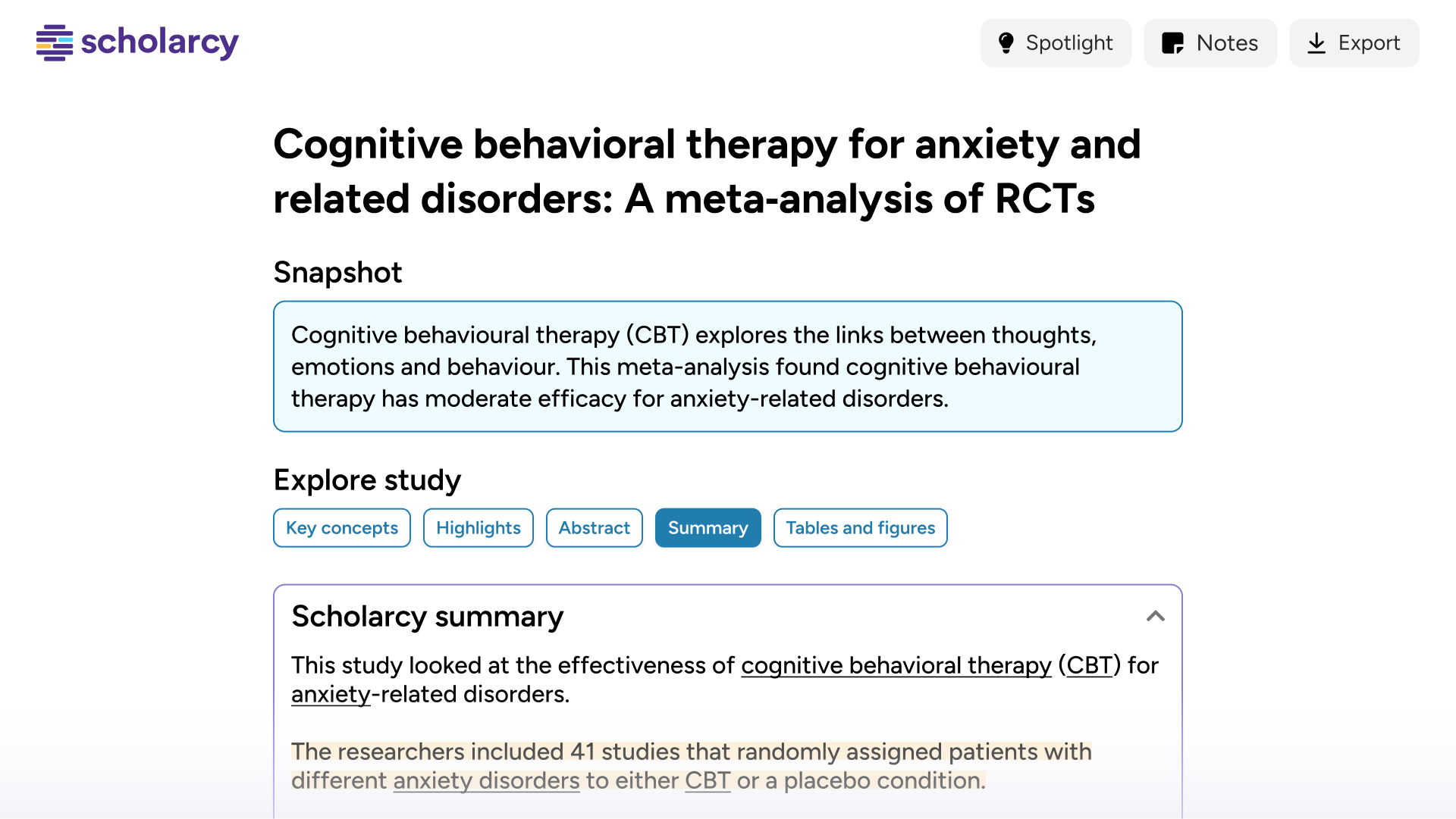 article reviewing tool