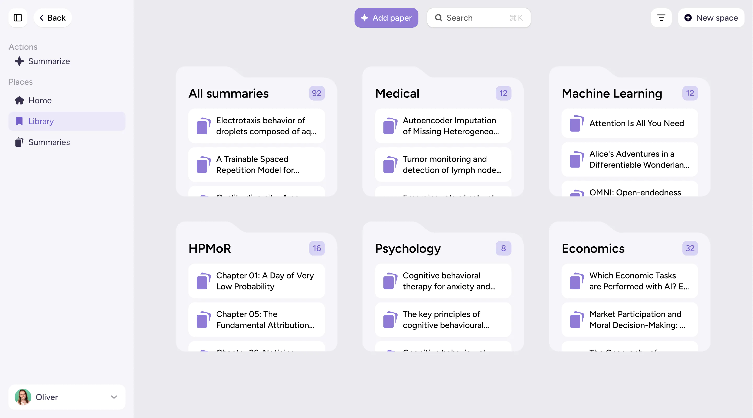 Screenshot of Scholarcy