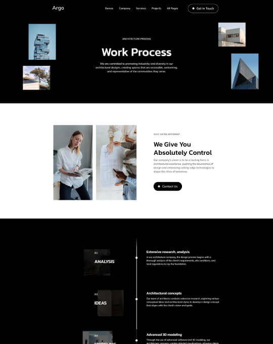 Work Process-Screenshot