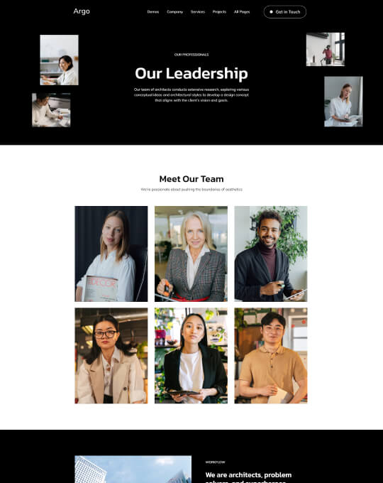 Leadership -Screenshot