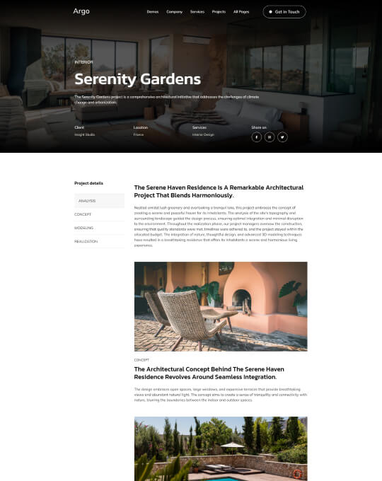 Project Details -Screenshot