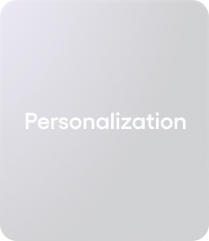 Business type - Personalization