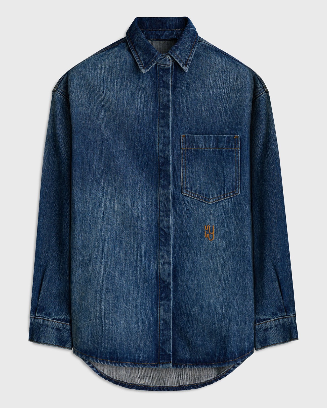 Ecommerce shirt photography - hanging shirt cut out motherlight