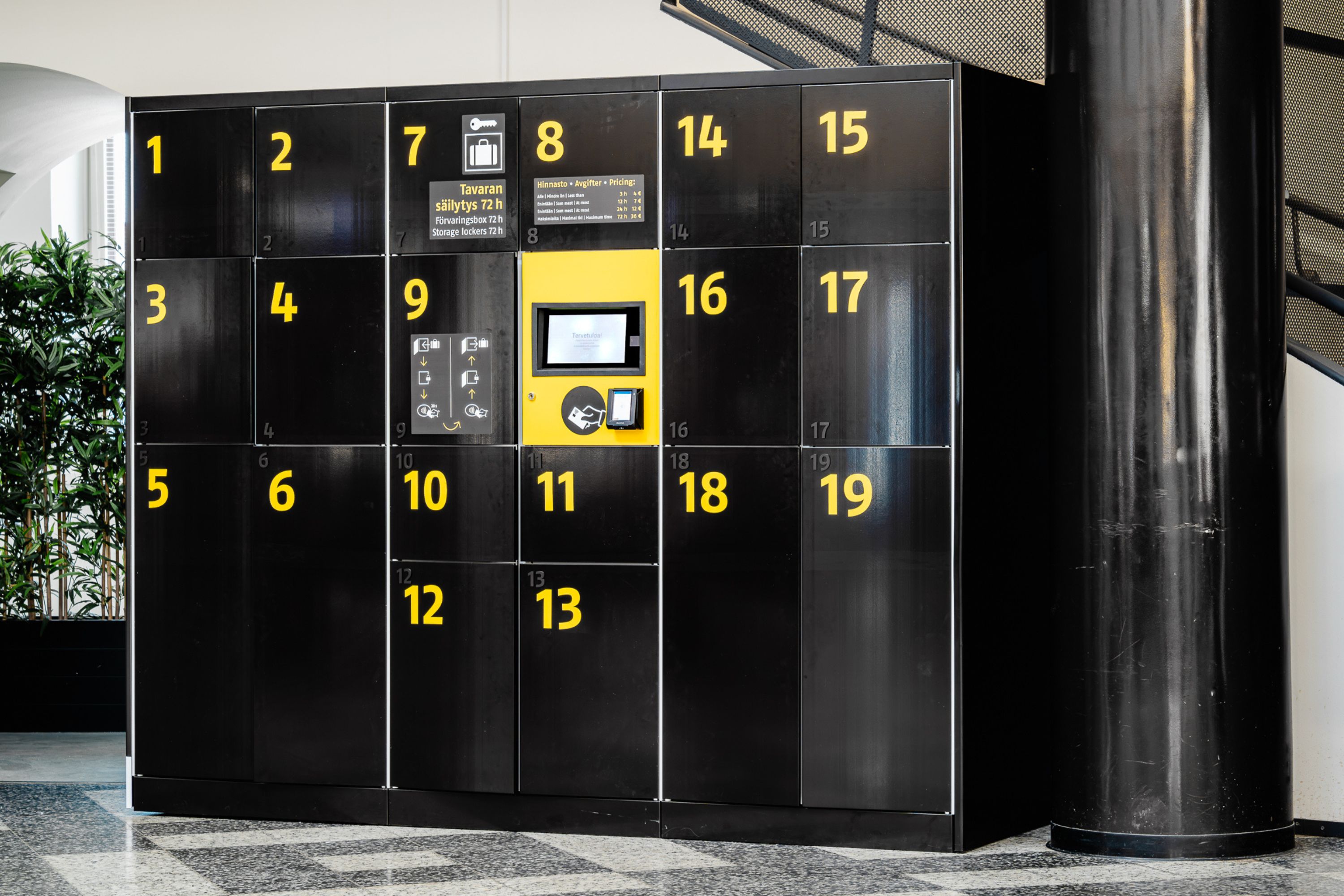 smarta låssystem - bagageförvaring