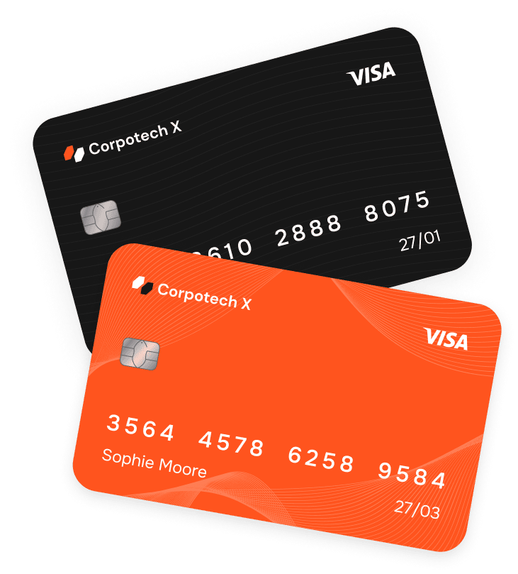 Credit And Debit Cards - Corpotech X Webflow Template