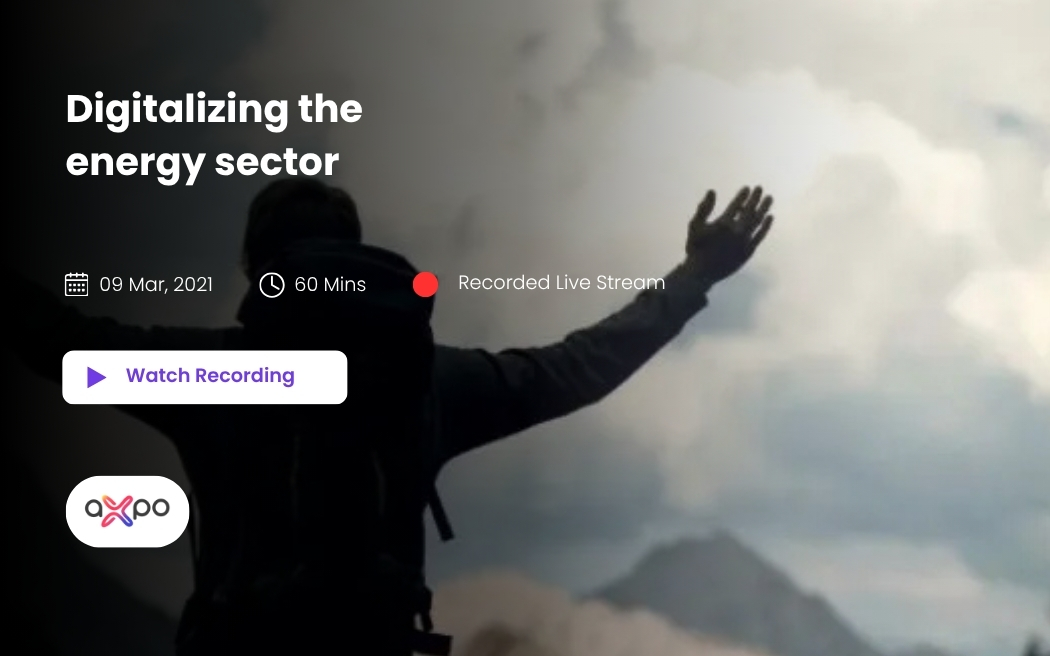 Watch the Axpo Live Stream recording