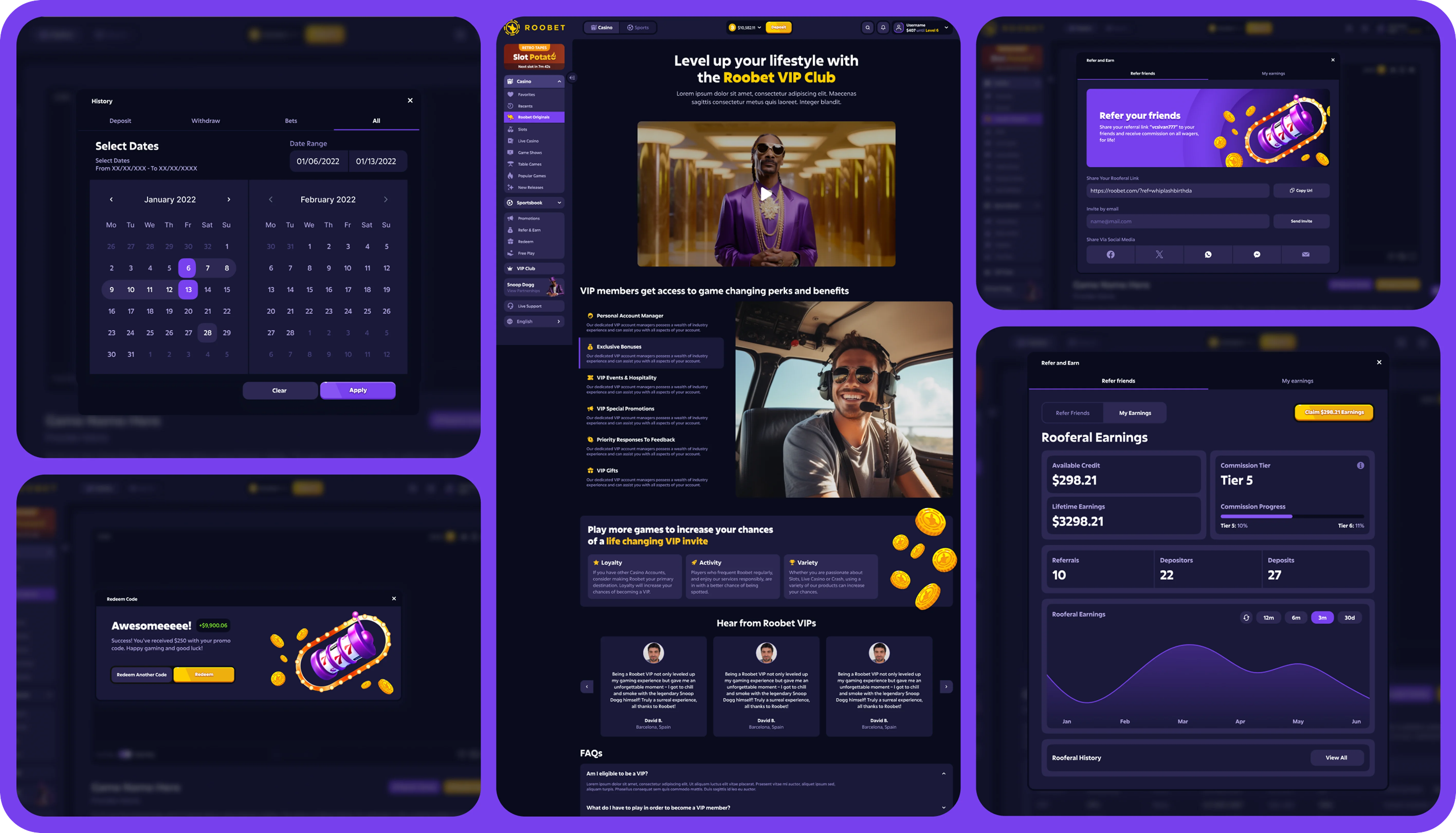 Roobet Casino Platform