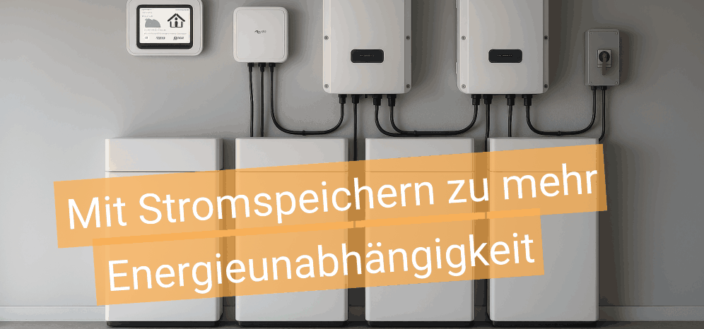 Stromspeicher für Ihre PV-Analge: Funktion, Vorteile, Kosten