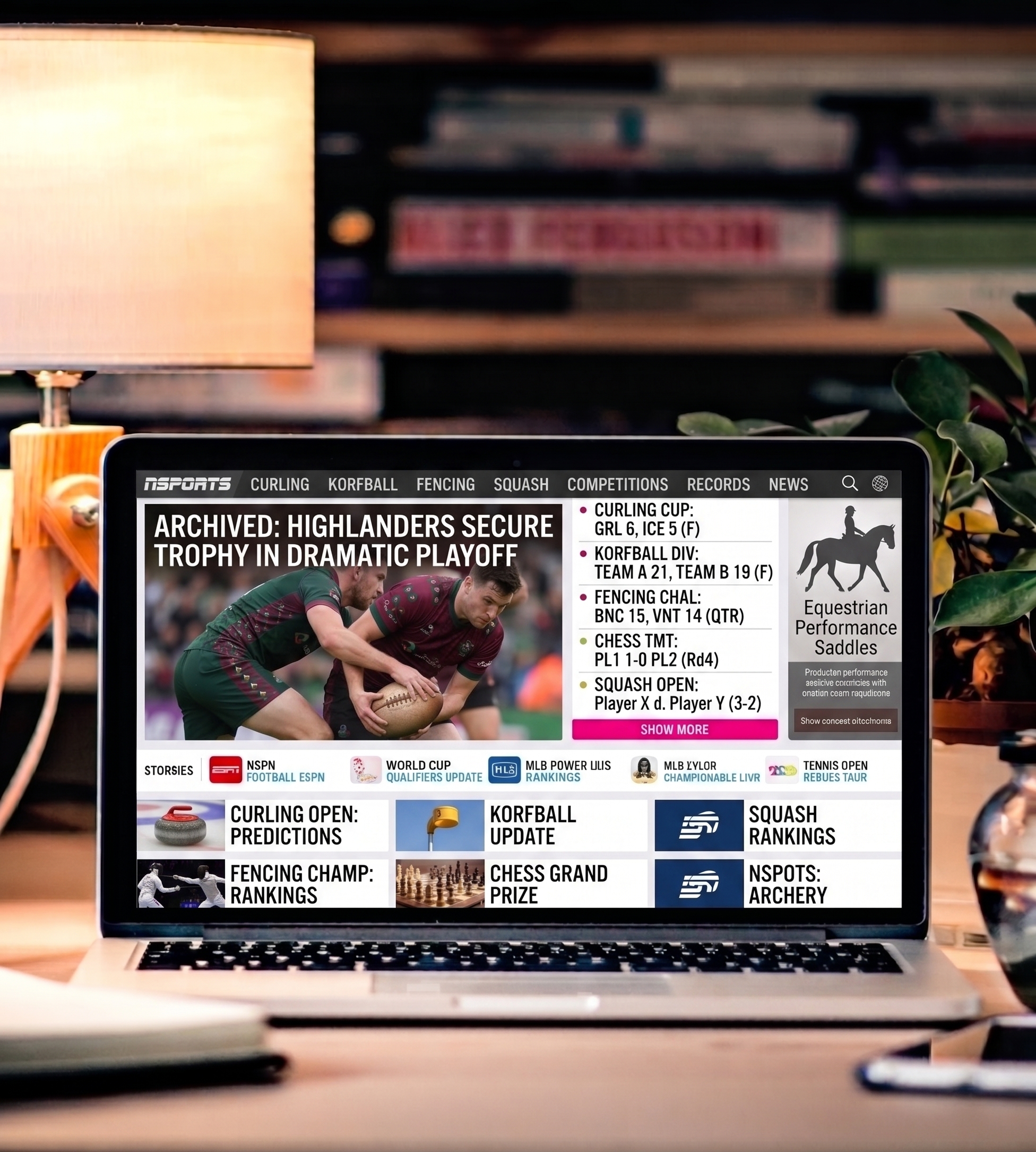 Dashboard mockup