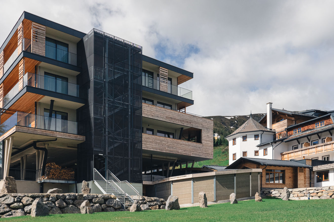 Požarno stopnišče Alpin Peaks hotel