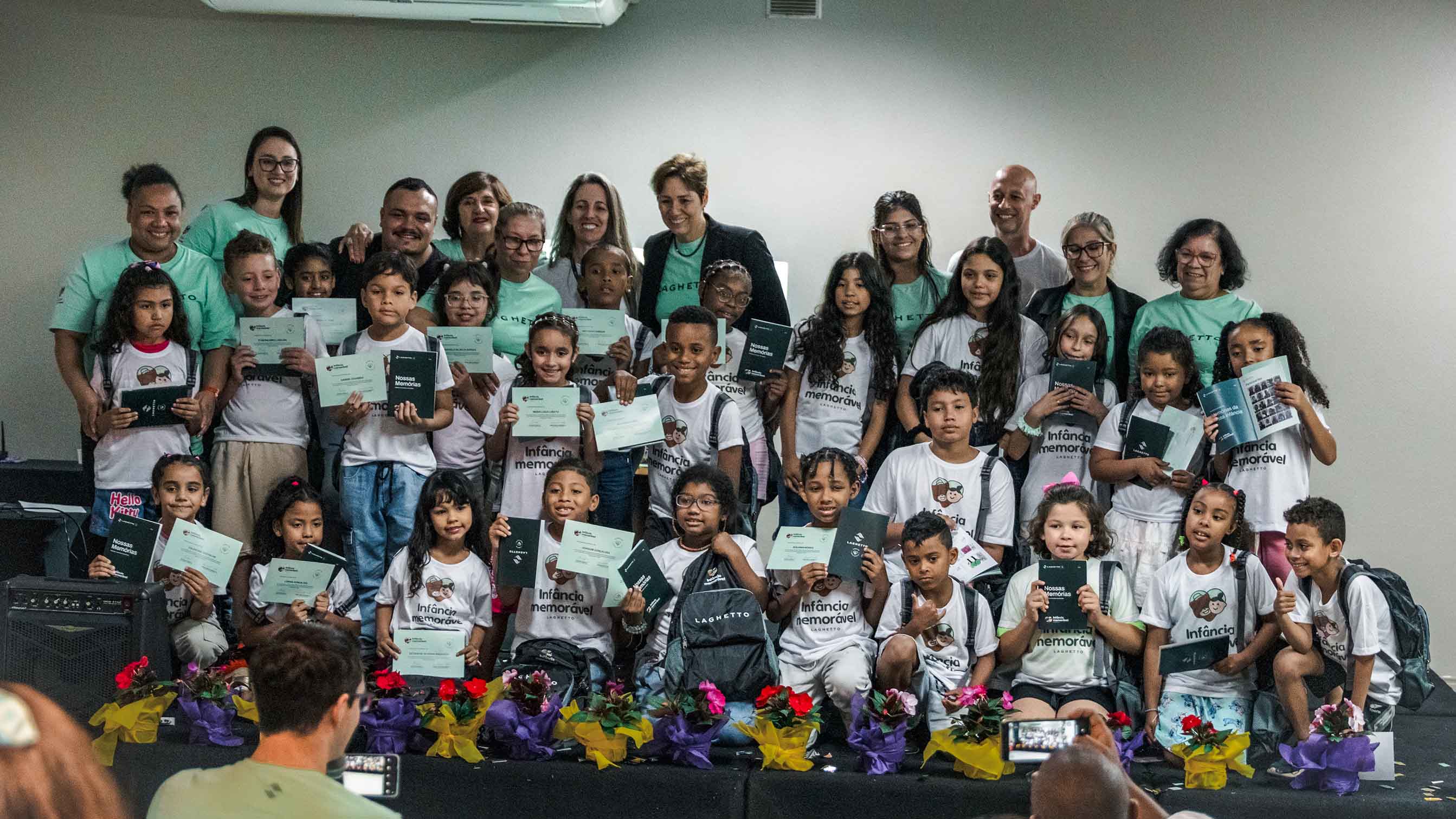 Projeto Infância Memorável 2025 encerra ano com celebração especial