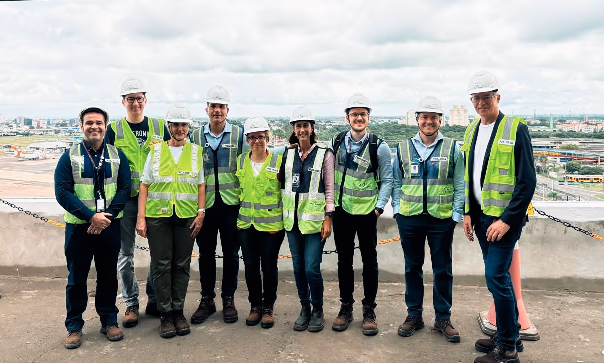 Obras do Hotel Laghetto no Aeroporto recebem visita internacional
