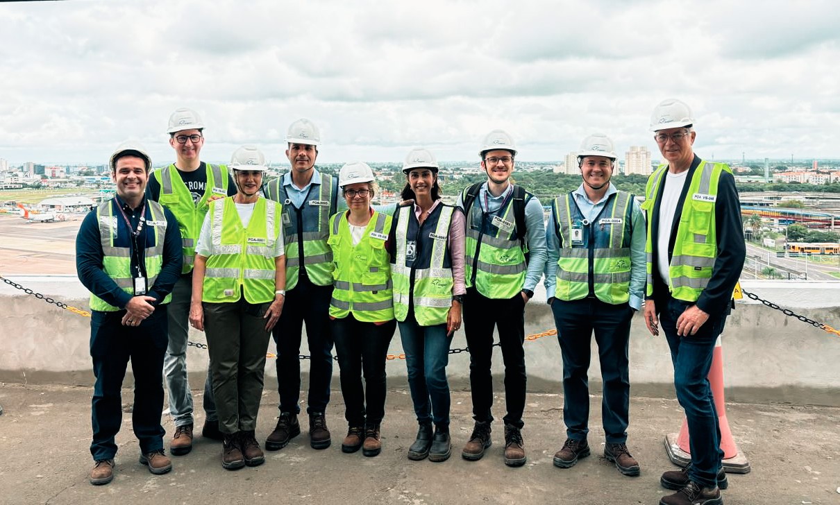 Obras do Hotel Laghetto no Aeroporto recebem visita internacional