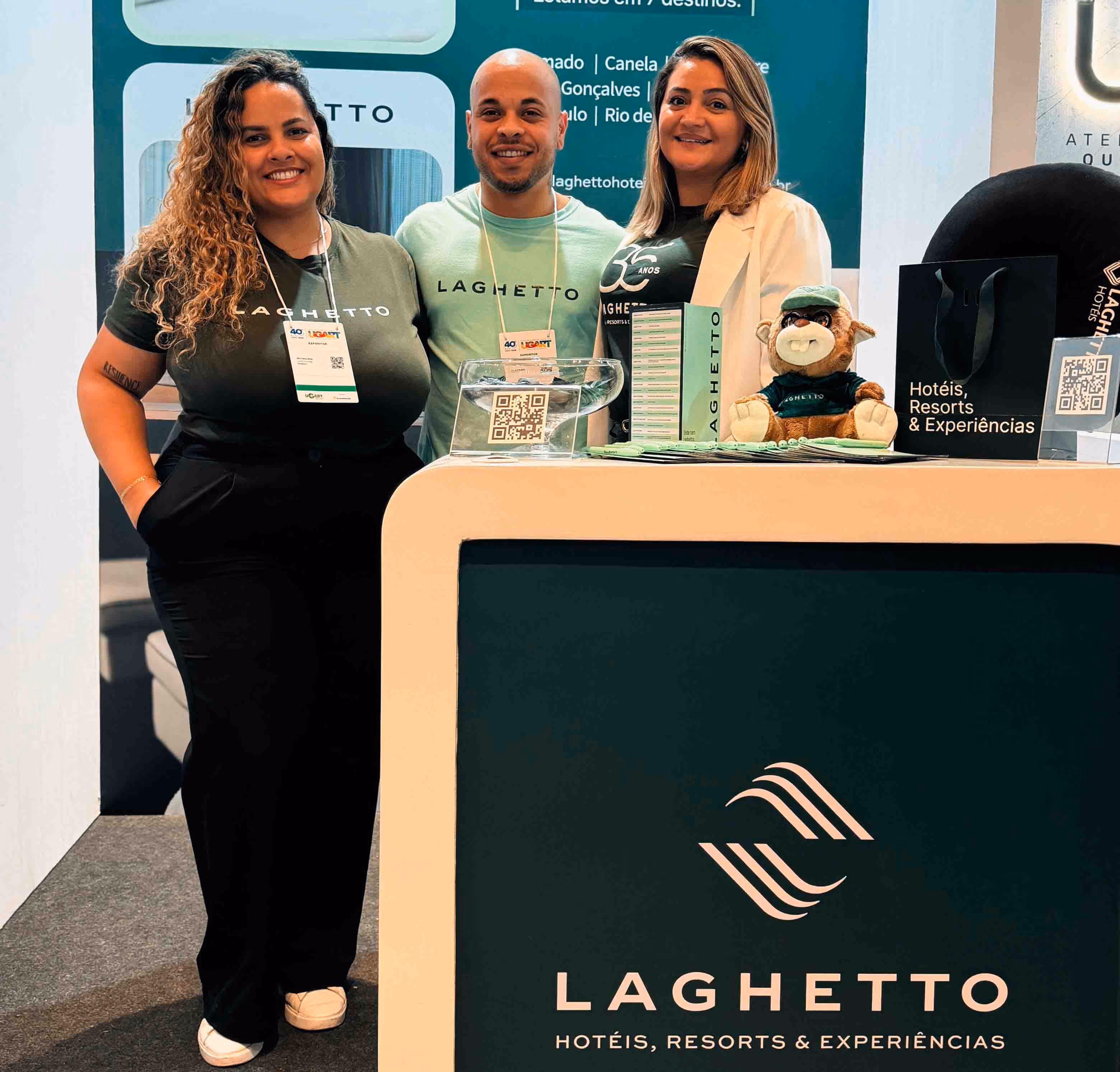 Rede Laghetto marca presença na 40ª edição da Feira UGART