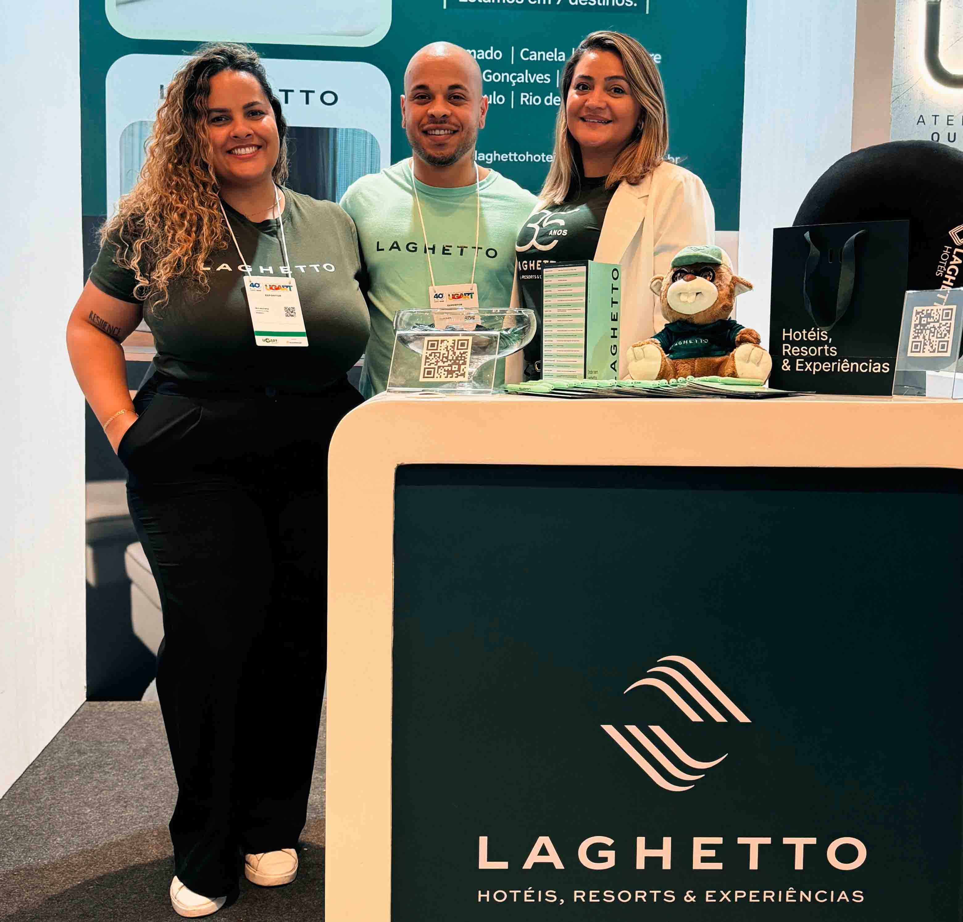 Rede Laghetto marca presença na 40ª edição da Feira UGART