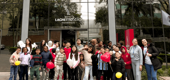 Projeto Infância Memorável promove uma tarde de descobertas e experiências especiais nos hotéis Laghetto Stilo Higienópolis e Laghetto Moinhos. 