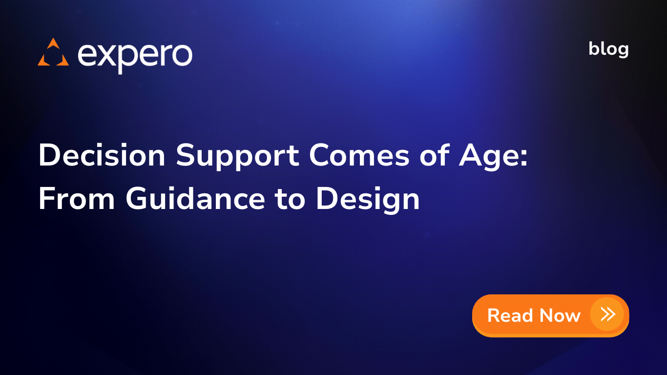 Decision Support Comes of Age: From Guidance to Design