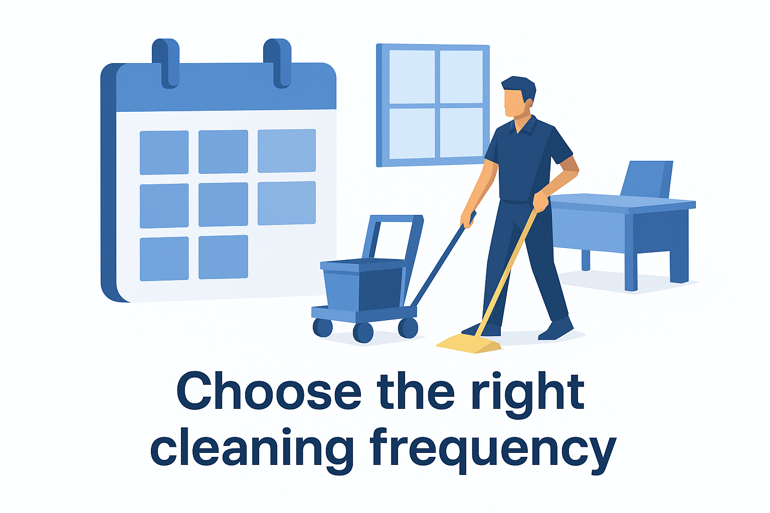 Choose the right cleaning frequency