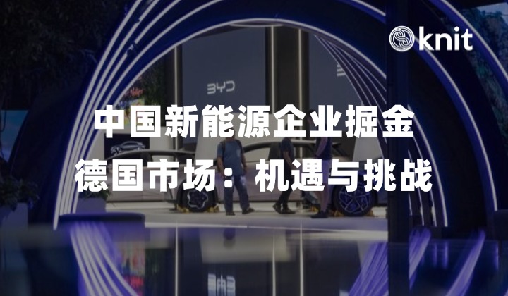 中国新能源企业掘金德国市场：机遇与挑战