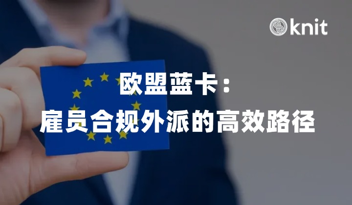 欧盟蓝卡：雇员合规外派的高效路径