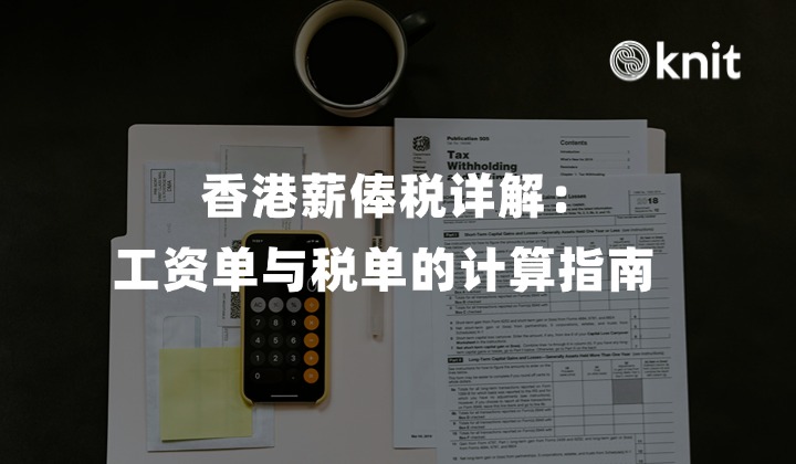 香港薪俸税详解：工资单与税单的计算指南 