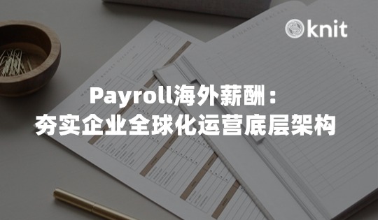 Payroll海外薪酬：夯实企业全球化运营底层架构 
