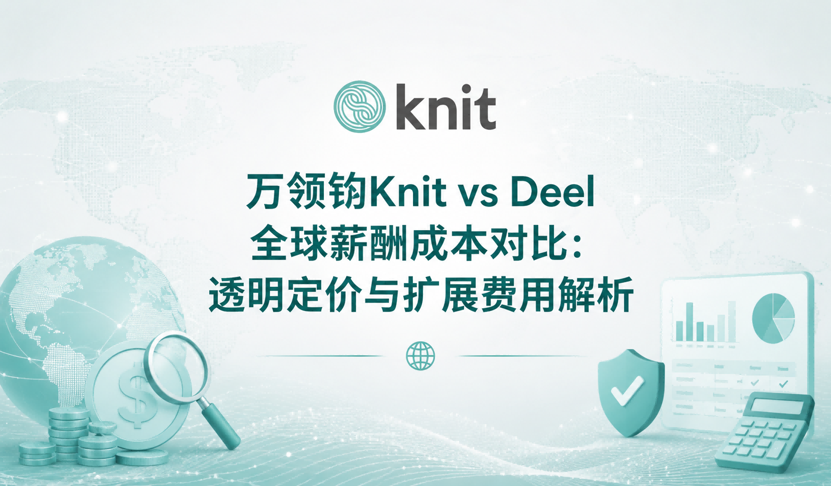2026万领钧Knit vs Deel全球薪酬成本对比：透明定价与扩展费用解析