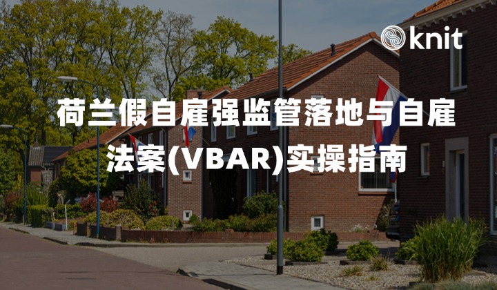 2026荷兰假自雇强监管落地与自雇法案(VBAR)实操指南：Wet DBA穿透、38欧元低时薪法律推定与中企风控对策