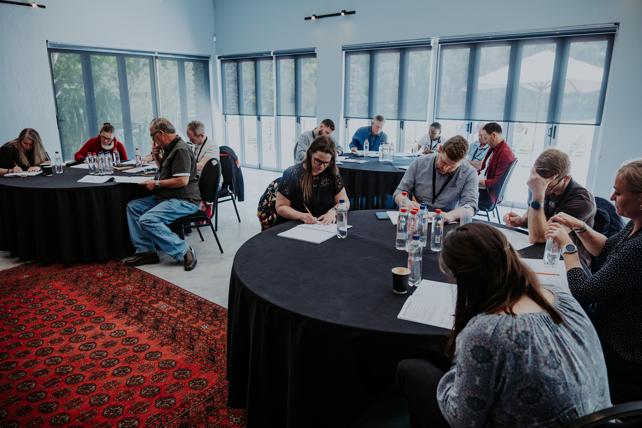 Restory business journey session in progress.